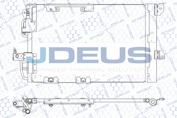Condenseur, climatisation JDEUS M-7200420