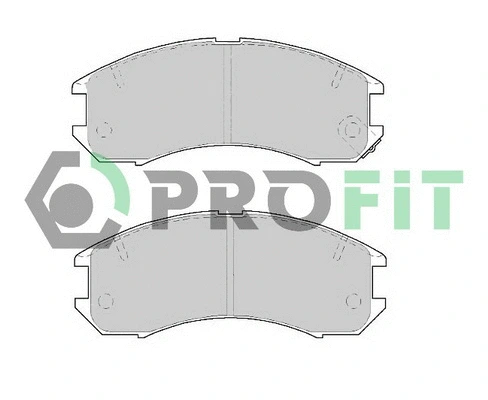 Kit de plaquettes de frein, frein à disque PROFIT 5000-0576