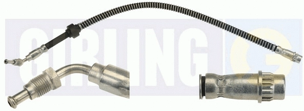 Flexible de frein GIRLING 9002538