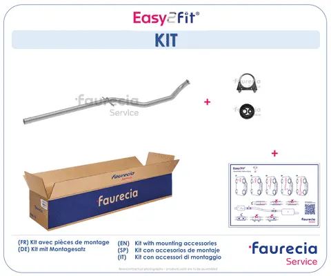 Silencieux central Faurecia FS45593