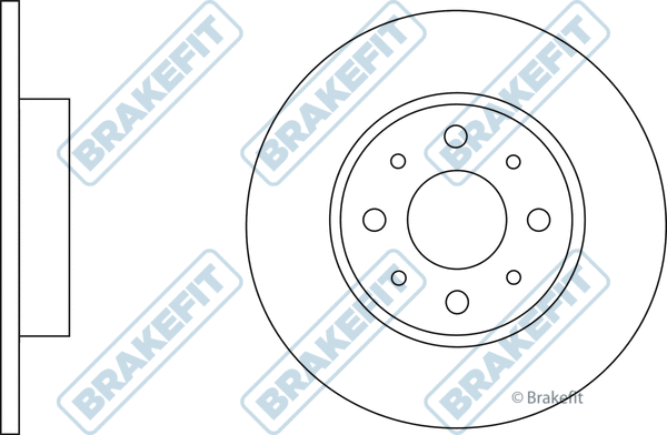 Disque de frein APEC SDK6603