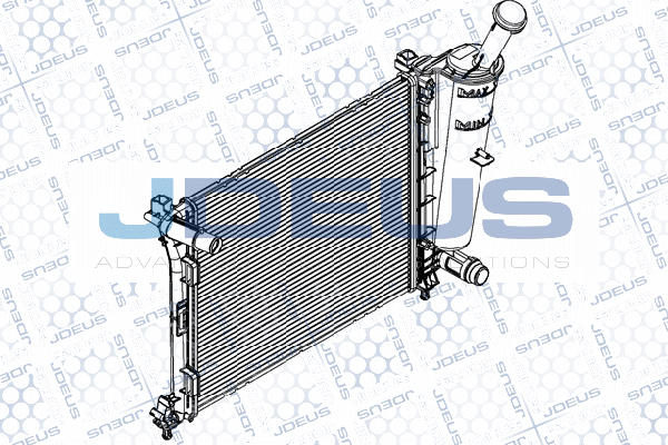 Radiateur, refroidissement du moteur JDEUS RA0111360