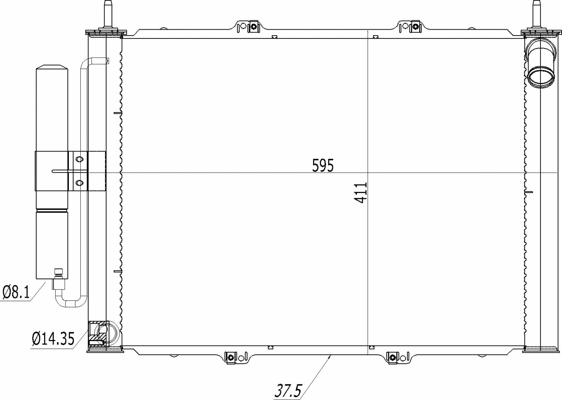 Module de refroidissement HART 627 726