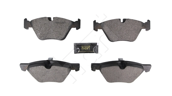 Kit de plaquettes de frein, frein à disque HART 256 960