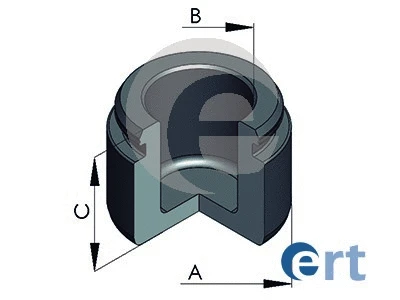 Piston, étrier de frein ERT 151347-C