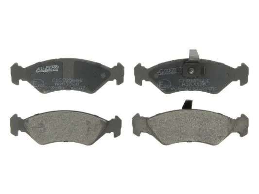 Kit de plaquettes de frein, frein à disque ABE C1G025ABE