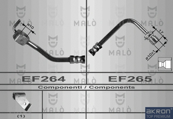 Flexible de frein AKRON-MALÒ 8464