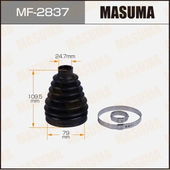 Jeu de joints-soufflets, arbre de commande MASUMA MF-2837