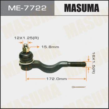 Rotule de barre de connexion MASUMA ME-7722