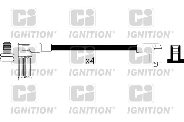 Kit de câbles d'allumage QUINTON HAZELL XC1092