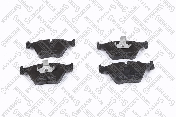 Kit de plaquettes de frein, frein à disque STELLOX 281 025B-SX