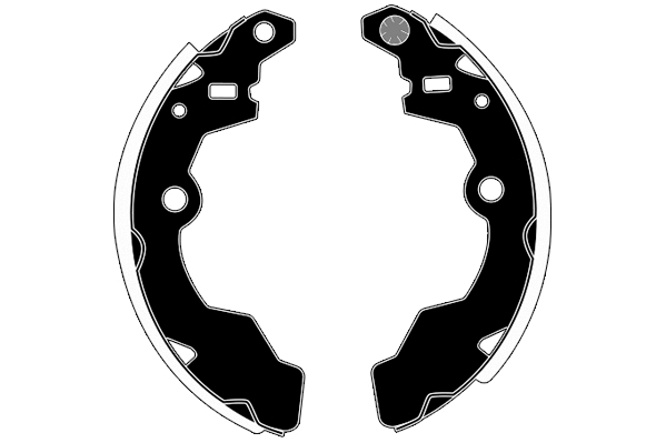 Jeu de mâchoires de frein RAICAM RA26310