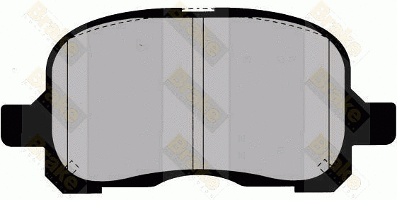 Kit de plaquettes de frein, frein à disque Brake ENGINEERING PA1408