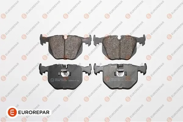 Kit de plaquettes de frein, frein à disque EUROREPAR 1617259380