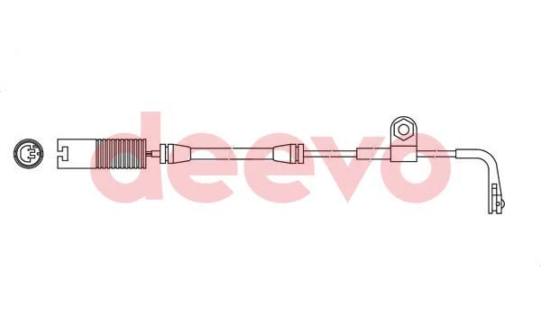 Contact d'avertissement, usure des plaquettes de frein DEEVO BW10720