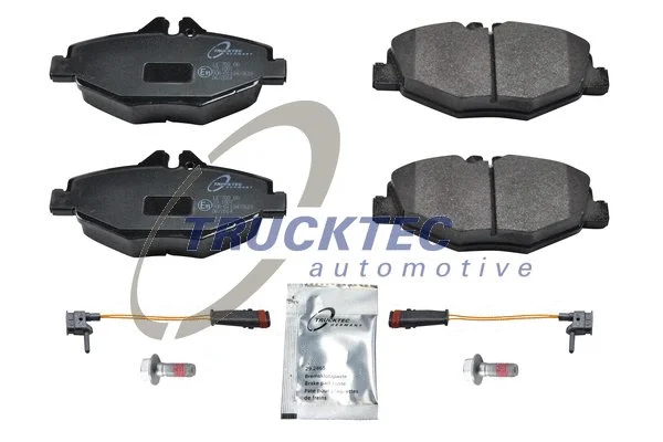 Kit de plaquettes de frein, frein à disque TRUCKTEC AUTOMOTIVE 02.35.125