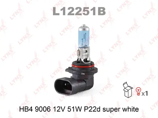Ampoule, projecteur principal LYNXAUTO L12251B
