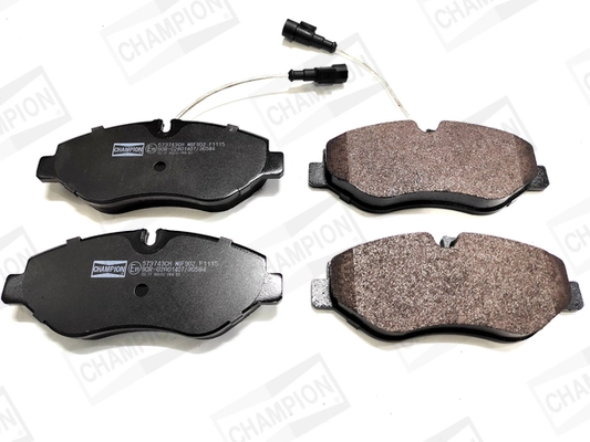 Kit de plaquettes de frein, frein à disque CHAMPION 573743CH