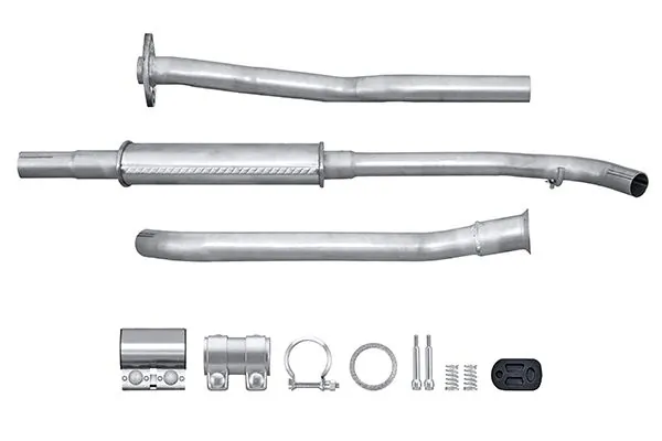 Silencieux central HELLA 8LC 366 024-941