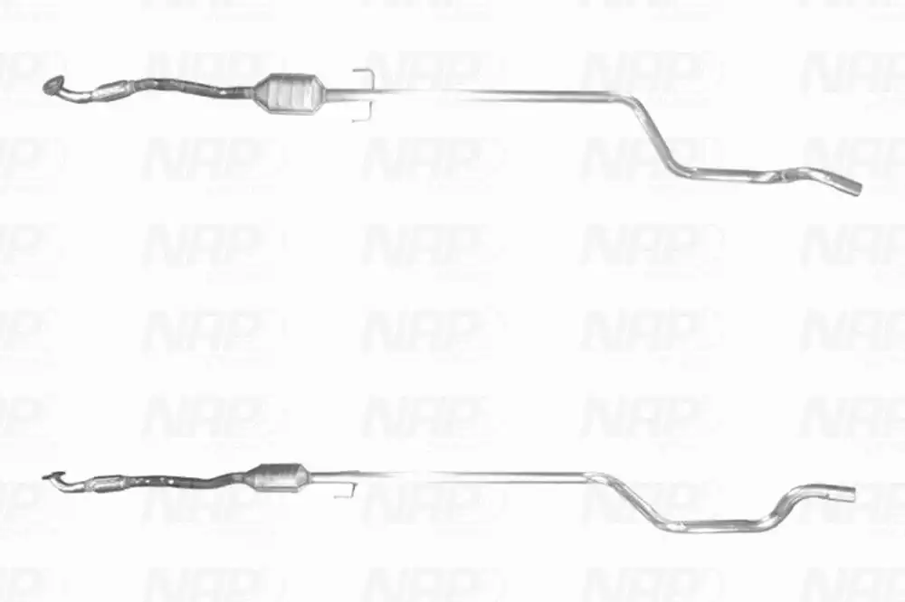 Catalyseur NAP carPARTS GmbH CAD10603