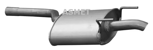 Silencieux arrière ASMET 01.053