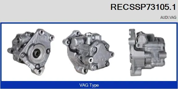 Pompe hydraulique, direction RECOFICIAL RECSSP73105.1