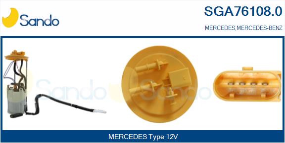 unité d'alimentation de carburant SANDO SGA76108.0