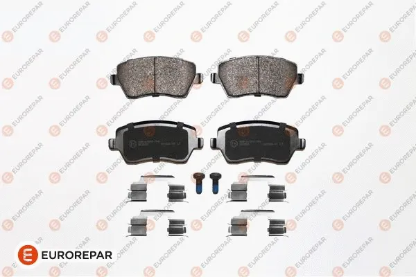 Kit de plaquettes de frein, frein à disque EUROREPAR 1639376680