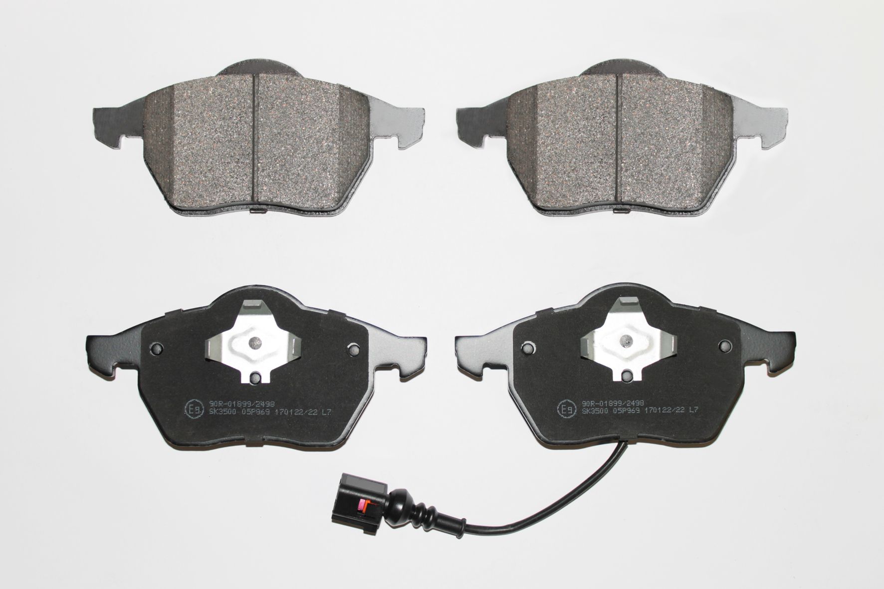 Kit de plaquettes de frein, frein à disque TECDRIVE TPF0155