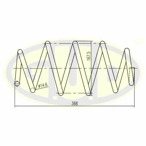 Ressort de suspension G.U.D. GCS027626