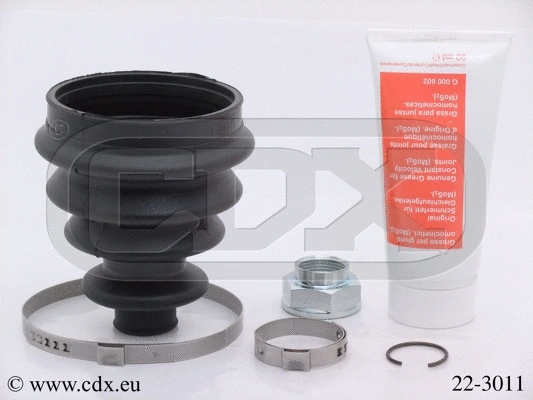 Jeu de joints-soufflets, arbre de commande CDX 22-3011