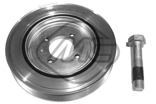 Kit de poulies, vilebrequin Metalcaucho 12927
