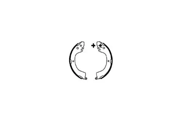 Jeu de mâchoires de frein E.T.F. 09-0589