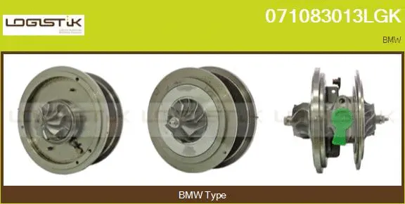 Groupe carter, turbocompresseur LGK 071083013LGK