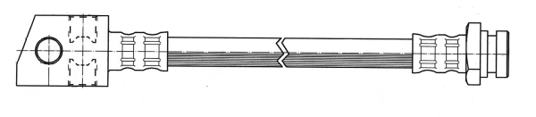 Flexible de frein CEF 511286