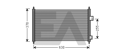 Condenseur, climatisation EACLIMA 30C26046