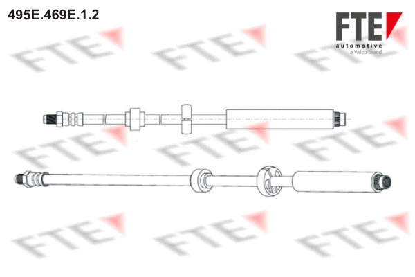 Flexible de frein FTE 9240708