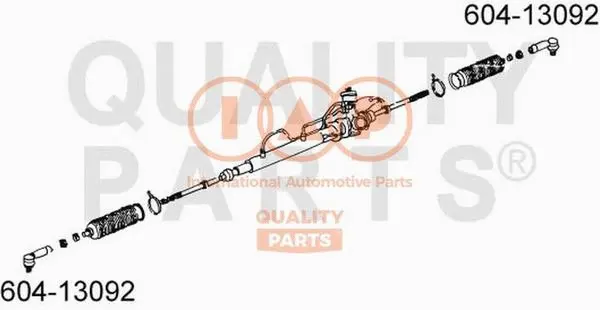 Rotule de barre de connexion IAP QUALITY PARTS 604-13092