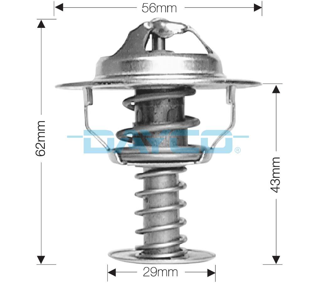 Thermostat, liquide de refroidissement DAYCO-AU DT21A