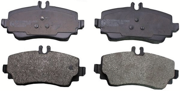 Kit de plaquettes de frein, frein à disque DENCKERMANN B110439