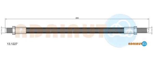 Flexible de frein ADRIAUTO 13.1227