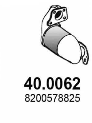 Catalyseur ASSO 40.0062