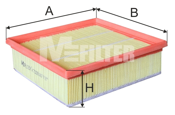 Filtre à air MFILTER K 7028
