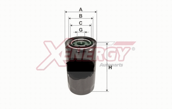 Filtre à huile AP XENERGY X1595672