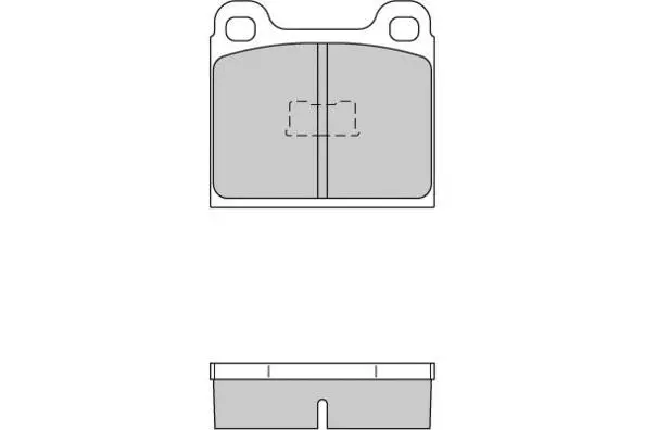 Kit de plaquettes de frein, frein à disque E.T.F. 12-0091
