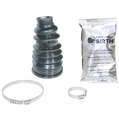 Jeu de joints-soufflets, arbre de commande BIRTH 7273/KM