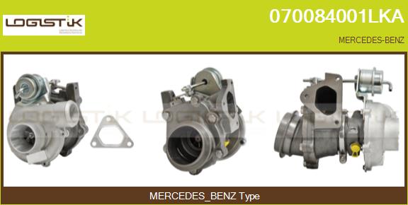 Turbocompresseur, suralimentation LGK 070084001LKA