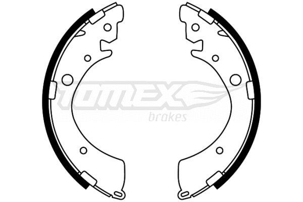 Jeu de mâchoires de frein TOMEX Brakes TX 22-40