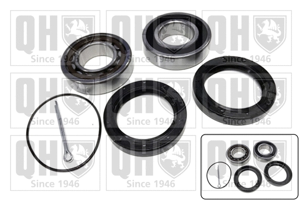 Kit de roulements de roue QUINTON HAZELL QWB333