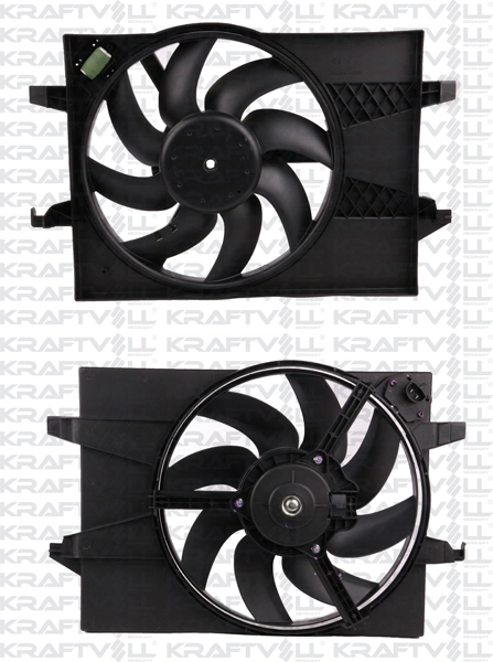 Ventilateur, refroidissement du moteur KRAFTVOLL GERMANY 08120089